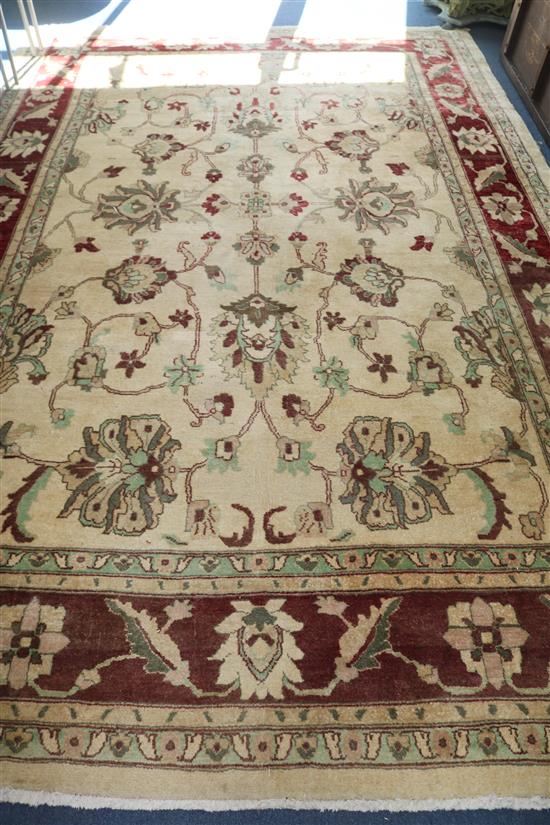 A cream ground carpet, 375 x 251cm
